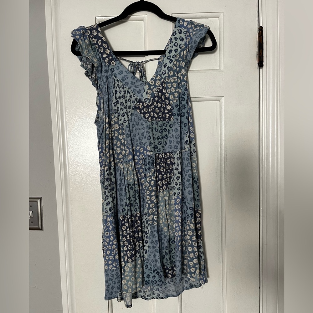 Vici Floral Patchwork Dress